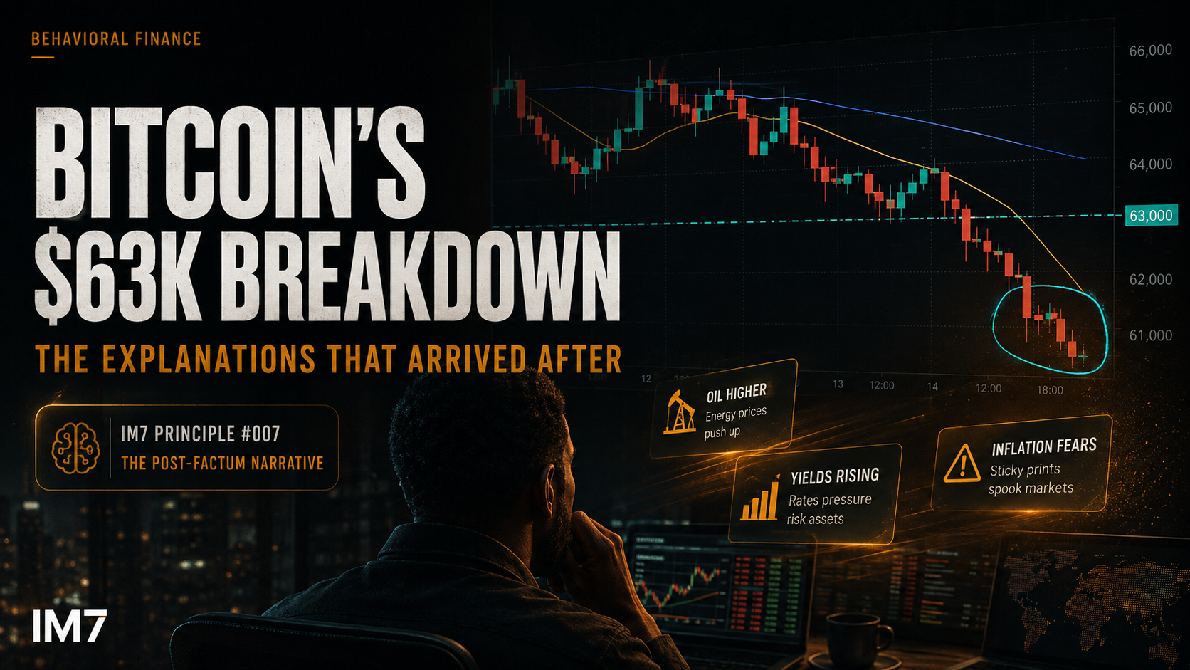 Bitcoin’s $63K Breakdown: Why the Explanations Came After