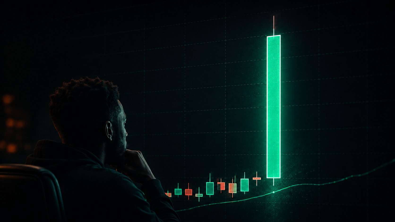 The Salience Trap: Why One Giant Bitcoin Candle Feels Like Certainty