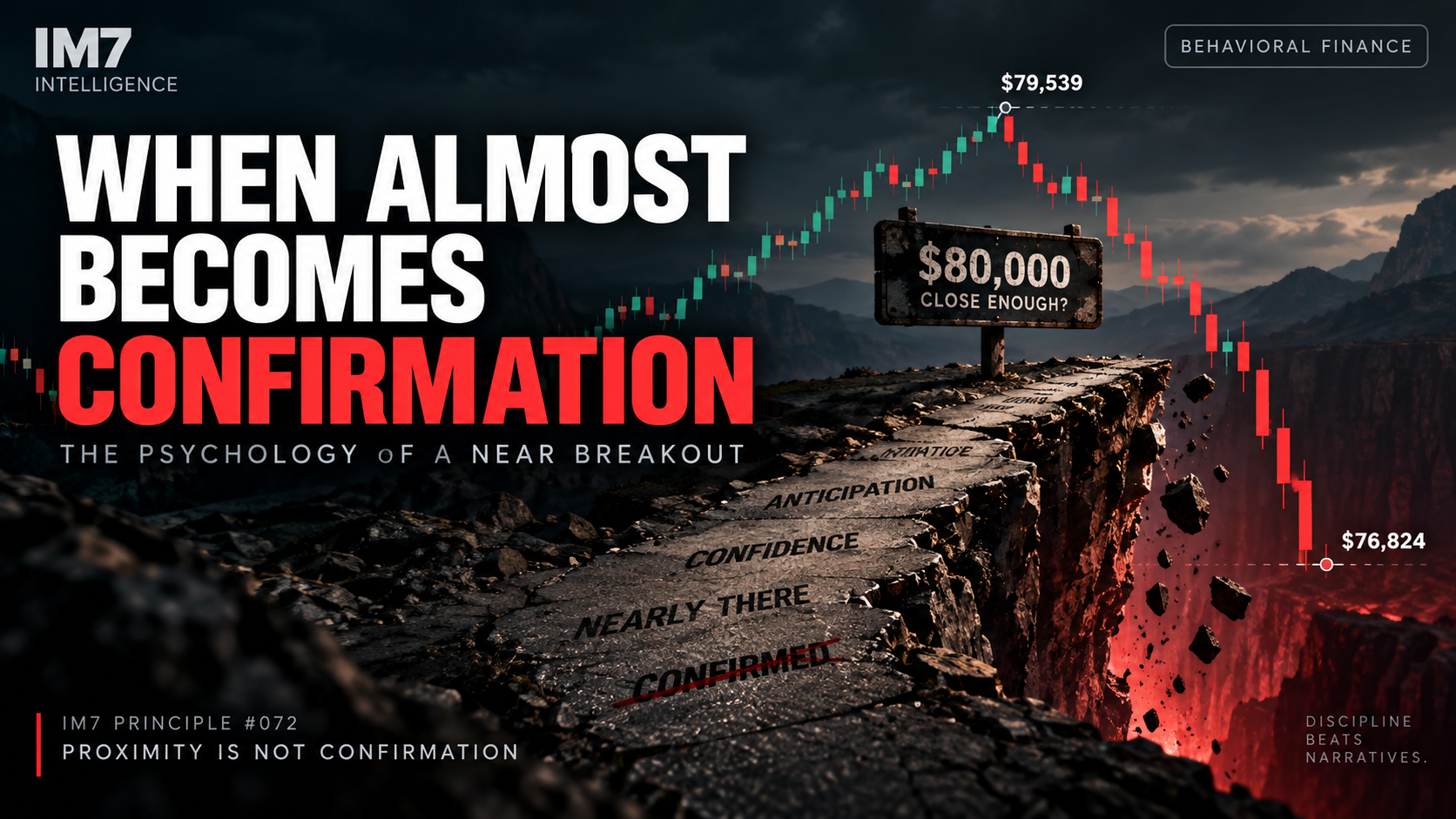 Bitcoin Near $80K: When Almost Becomes Confirmation