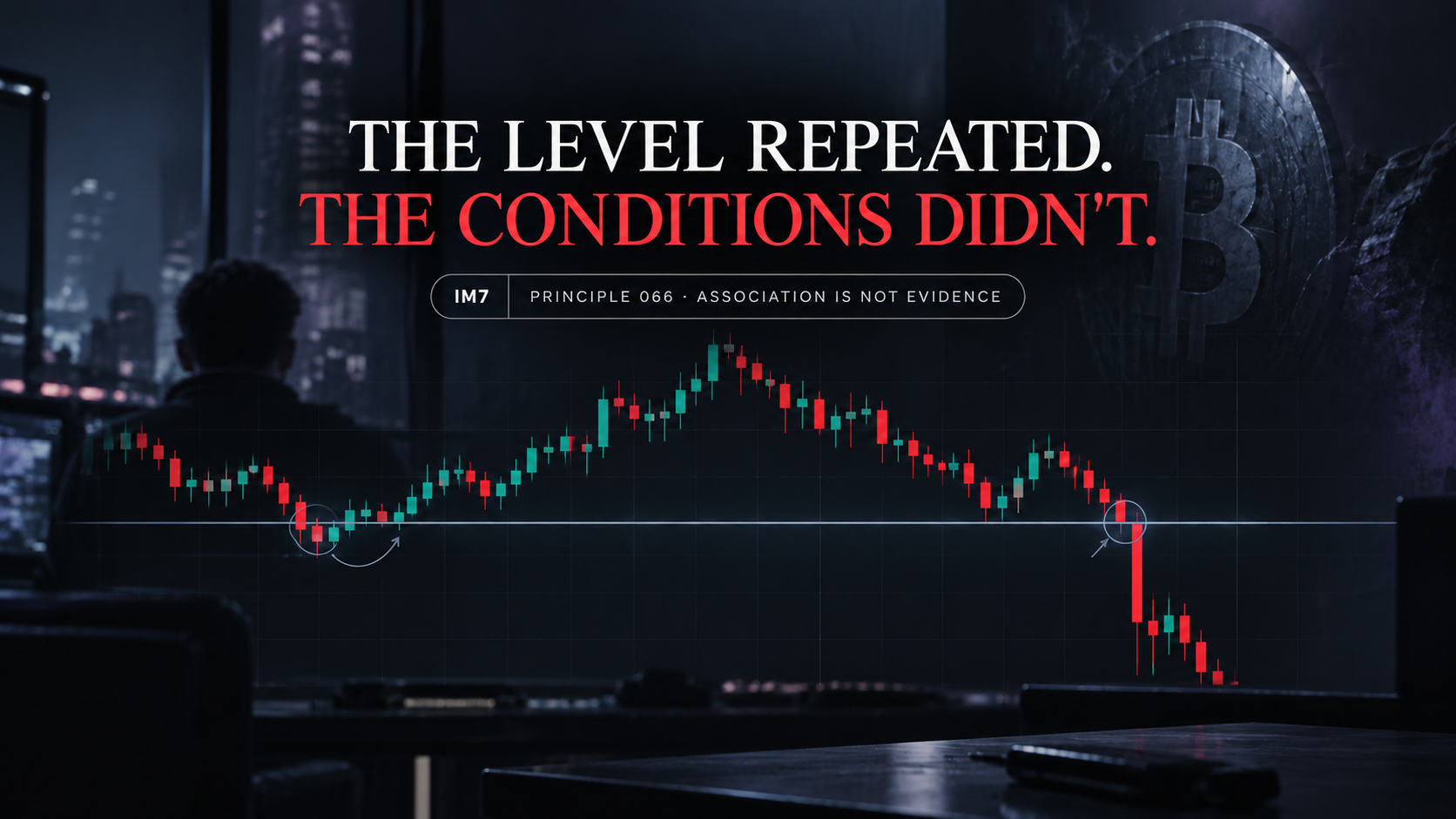 Bitcoin’s $77.3K Breakdown: The Level Repeated, the Conditions Didn’t