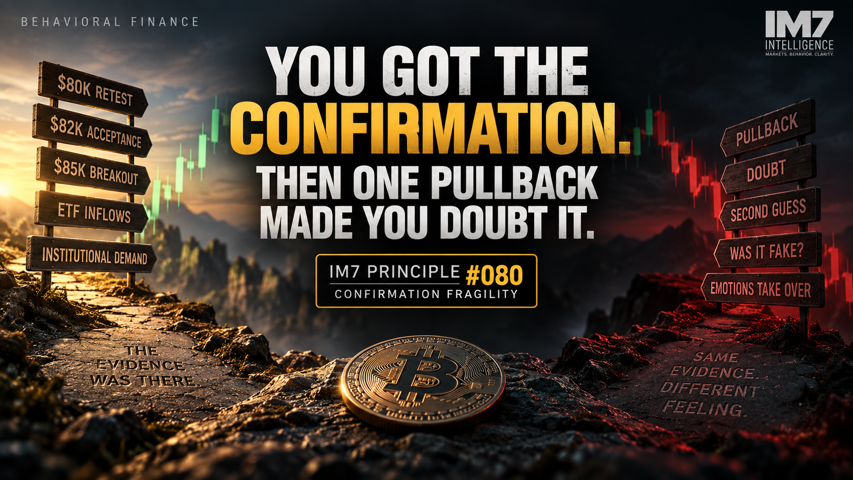 You Got the Confirmation. Then One Pullback Made You Doubt It.