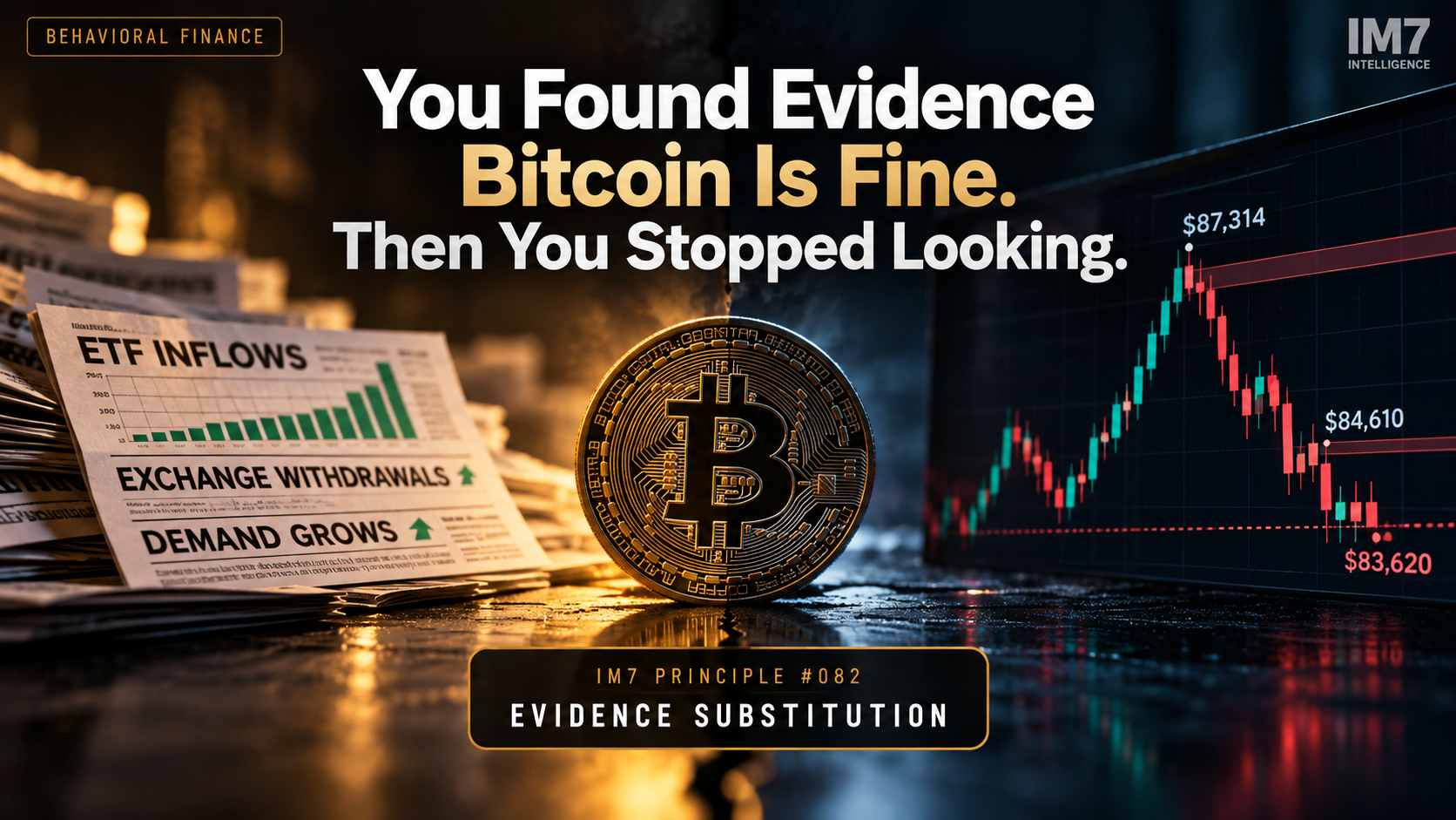 You Found Evidence Bitcoin Is Fine. Then You Stopped Looking.